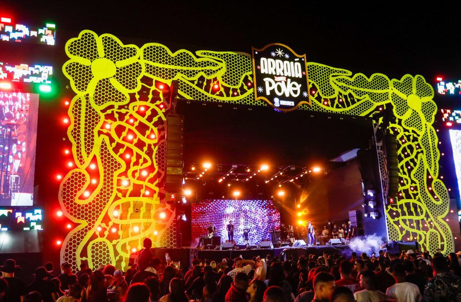 Programação do Arraiá do Povo deste domingo