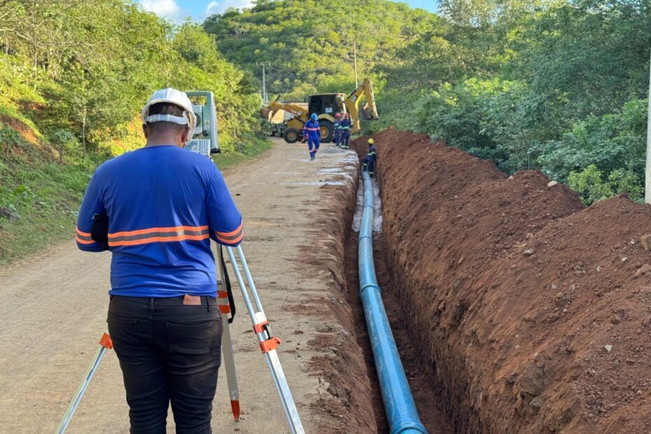 Iguá Sergipe inicia obras emergenciais de adutoras em seis cidades do interior do estado