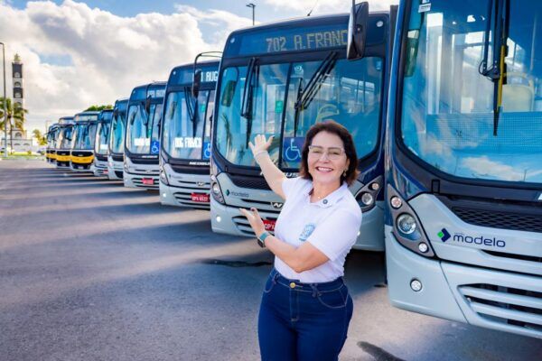ônibus com ar-condicionado na Grande Aracaju