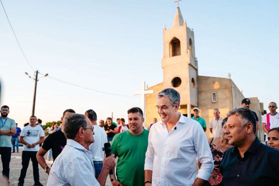 Prefeito Sérgio Reis realiza entrega da obra de pavimentação na comunidade São Vicente