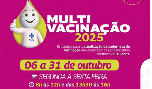 multivacinação Ribeirópolis 2025