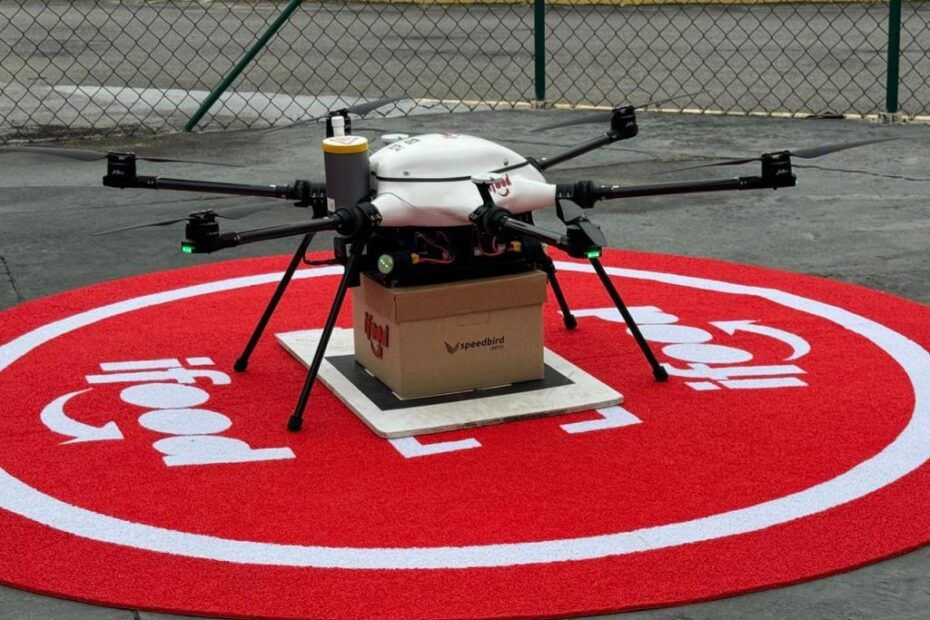 entregas por drones em Aracaju