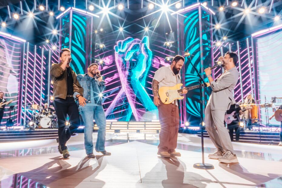 Com Jorge & Mateus e Zé Neto & Cristiano, Clayton & Romário registram novo projeto em grande estilo