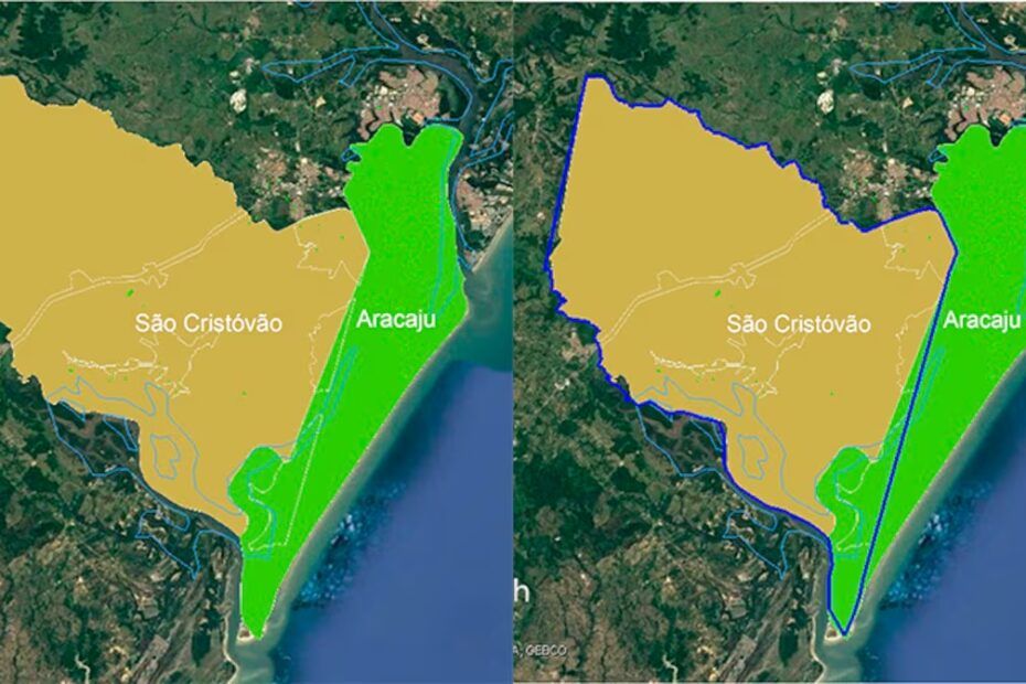 Levantamento define limites territoriais entre Aracaju e São Cristóvão