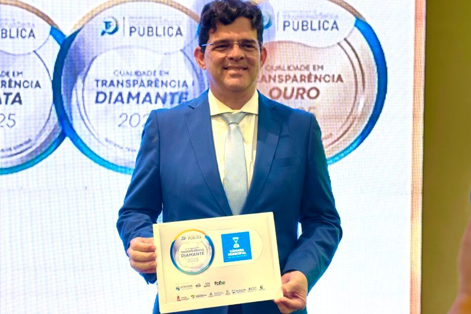 Selo Diamante de Transparência Pública 2025 em São Cristóvão