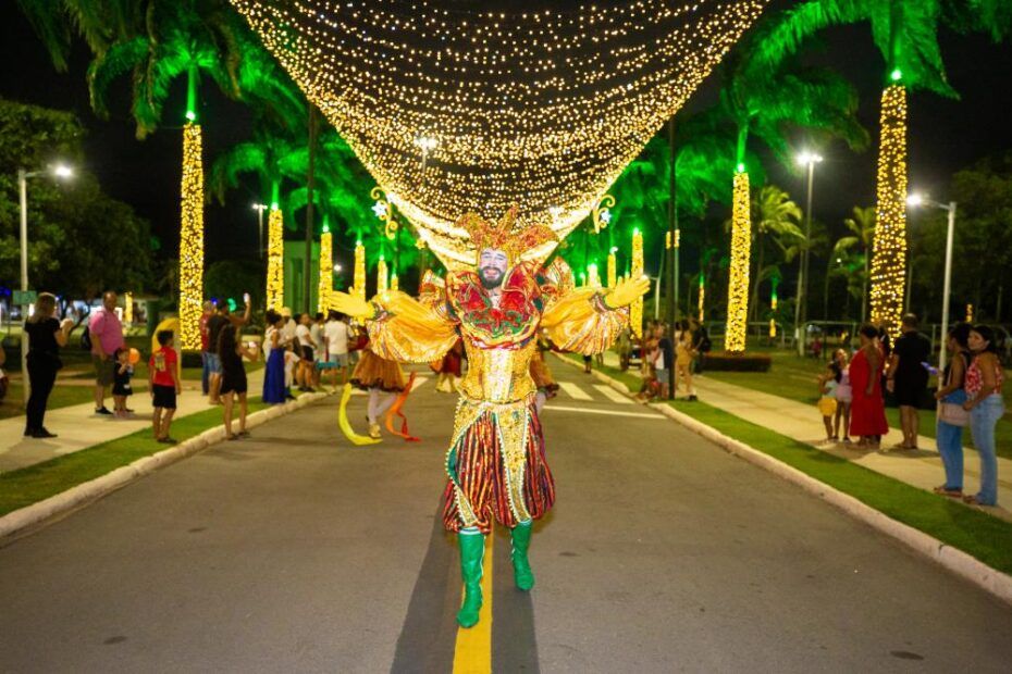 Parque da Sementeira vive noites de encanto com o projeto A Luz do Natal em Aracaju