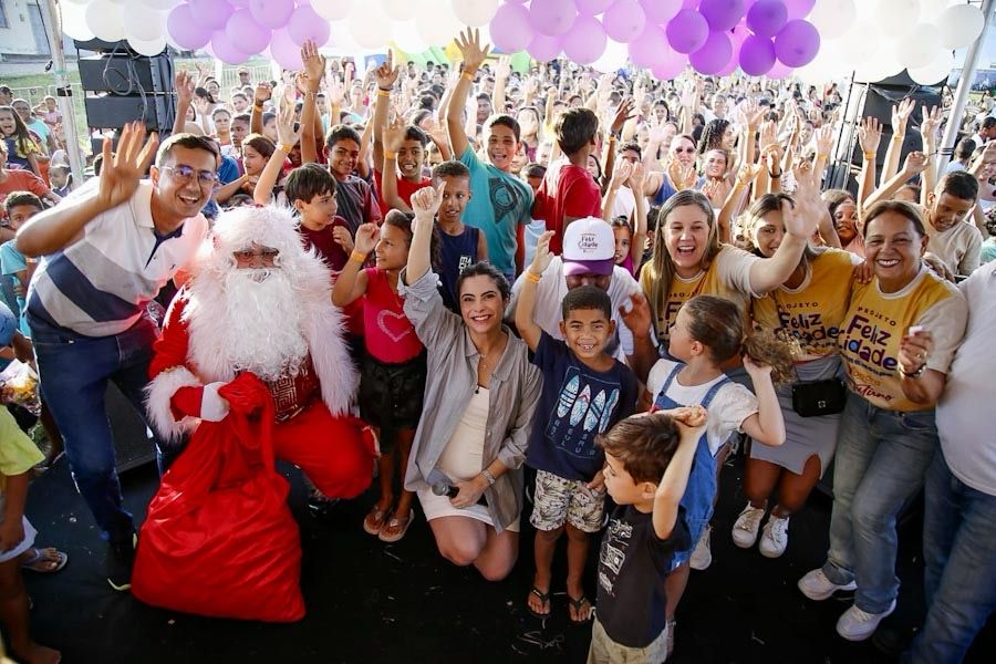 Yandra Moura leva o Projeto FelizCidade ao interior: "levamos alegria para as famílias de Riachão do Dantas"