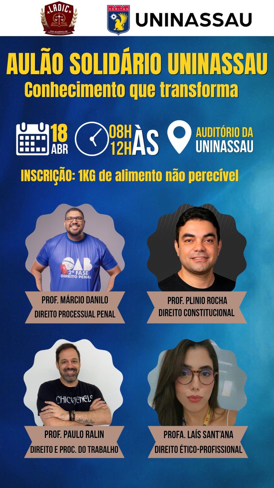 UNINASSAU Aracaju realiza aulão para OAB